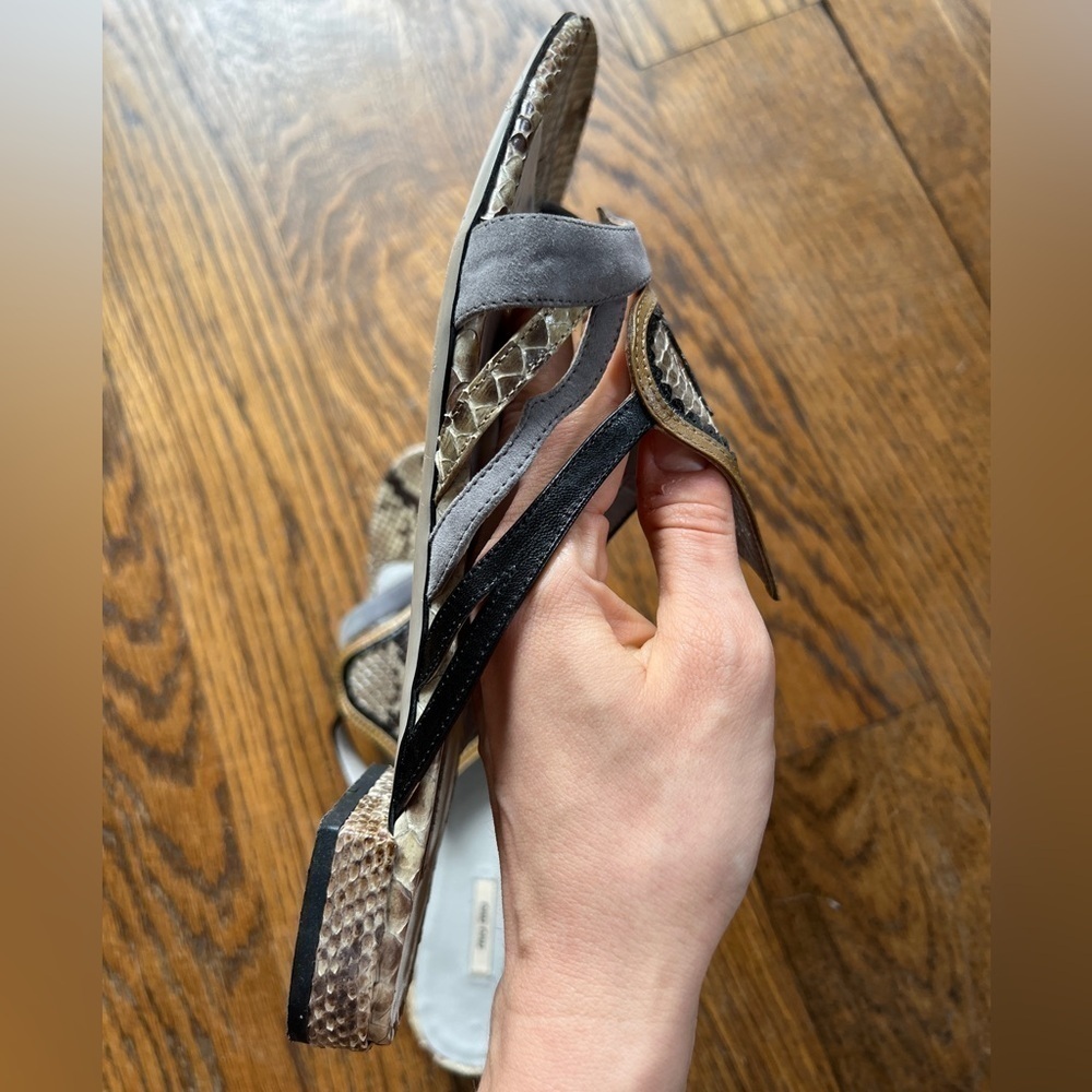 Miu Miu Snake Sandals - Picture 5 of 7